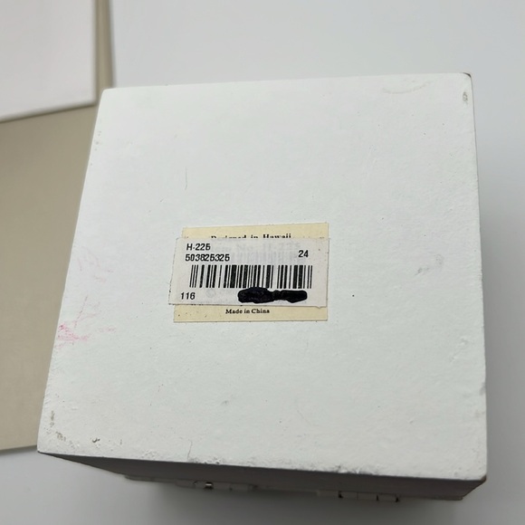 Wooden Box - Keepsake Box Oceanic Square Jewelry Box With Seashell And Starfish - Picture 8 of 9